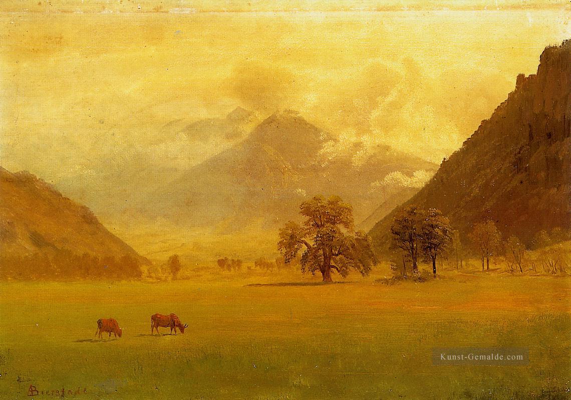 Rhonetal Albert Bierstadt Ölgemälde